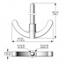 Caframo PTFE Anchor Paddle - A183